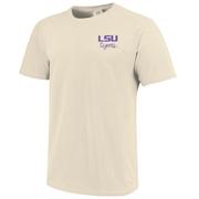 LSU Coquette Campus Comfort Colors Tee